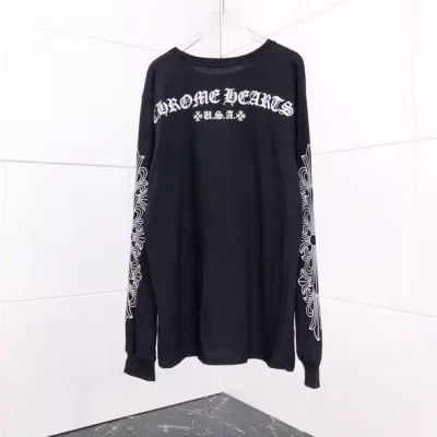 2020年春限定 長袖 ロンT 2色可選 差をつけたい人にもおすすめ クロムハーツ CHROME HEARTS