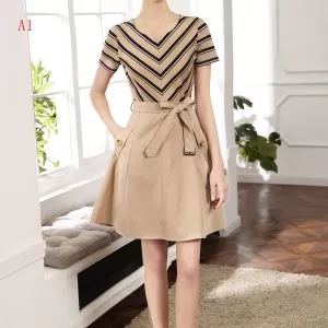 2色可選 おしゃれな夏ファッション2020 スタイリッシュに新着 バーバリー BURBERRY ワンピース