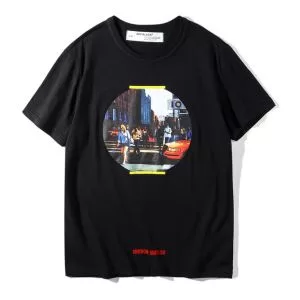 オフホワイト 大人っぼい 2色可選Tシャツ半袖2020春夏新作 OffWhite