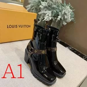 2020秋冬トレンドデザイン 3色可選 ルイ ヴィトン LOUIS VUITTON人気の秋冬新作再登場 レザーブーツ 今年注目すべき秋冬ファッション
