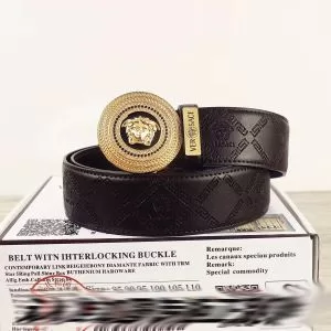 2020秋冬の定番新品到来 ヴェルサーチVERSACE 高級感が漂う 2色可選 ベルト