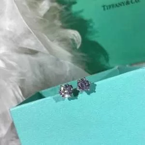 ファッション ティファニー TiffanyCoリッチな印象に ピアス リラックススタイルが実現