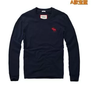 夏の大人カジュアルスタイル アバクロンビーフィッチ Abercrombie Fitch 長袖Tシャツ 3色可選 2020即旬な装いに