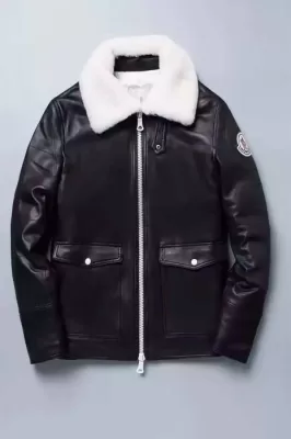 MONCLER モンクレール 欧米韓流雑誌 202017新作高レベルの保温性 革ジャケット