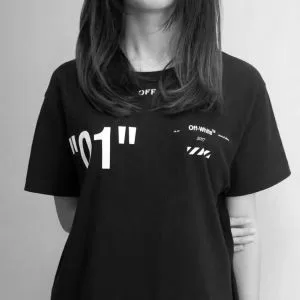 キレイめおしゃれ OffWhite オフホワイト 柔らかい手触り 2020新品入荷 半袖Tシャツ 2色可選