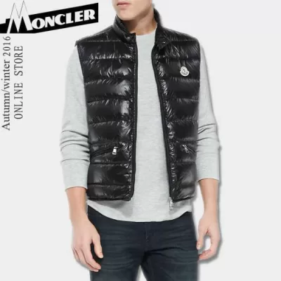 個性派 2020秋冬 MONCLER モンクレール 綿入れ 2色可選 肌触りが特徴のダウンベスト