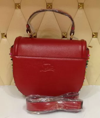 2020春夏 クリスチャンルブタン Christian Louboutin カラースパイク ショルダーバッグ最高ランク