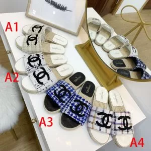 2020春夏の大注目トレンド シャネル CHANEL スリッパ 4色可選 春夏大人カジュアル