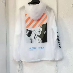 オフホワイト 2020新品入荷期間限定SALE 日焼け止め服 紫外線カットOffWhite