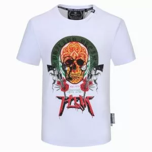 半袖Tシャツ 2色可選 非常にシンプルなデザインな フィリッププレイン PHILIPP PLEIN