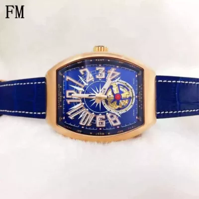 重宝するアイテム 2020 フランクミュラーFRANCK MULLER 輸入機械式自動巻きムーブメント 男性用腕時計 4色可選