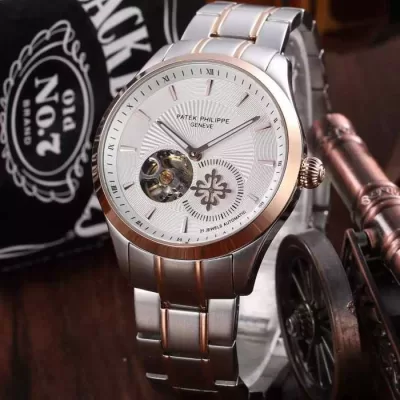 大人気☆NEW2020 Patek Philippe パテックフィリップ 上級全自動フライホイール機械 男性用腕時計 5色可選