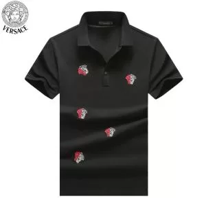 非常にシンプルなデザインな 3色可選 半袖Tシャツ 普段見ないデザインばかり ヴェルサーチ VERSACE