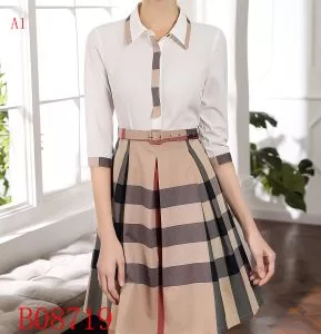 BURBERRY ワンピース 多色可選 2020夏ファション新品 さわやか夏スタイル新品 バーバリー