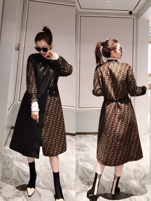 スカート　秋冬ファッションコーディネートフェンディ最重要2020秋冬トレンド　 FENDI 人気ファッション雑誌でも掲載