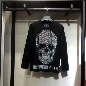 限定セールを開催中 PHILIPP PLEIN 世界的に希少な2020秋冬新作 フィリッププレイン 長袖Tシャツ