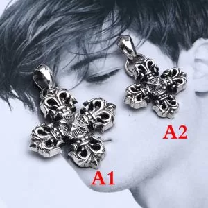 知的な雰囲気夏着物 クロムハーツ 2020年の夏のマスト CHROME HEARTS ペンダントトップ 2色可選