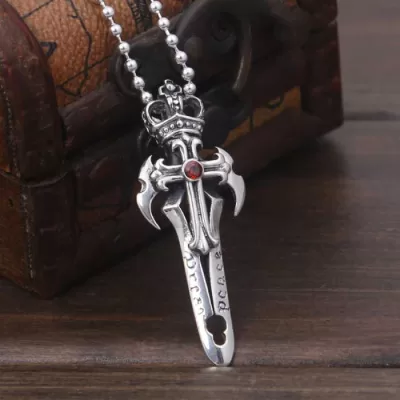 最安値 2020 クロムハーツ CHROME HEARTS シルバー925 ペンダントトップ 剣