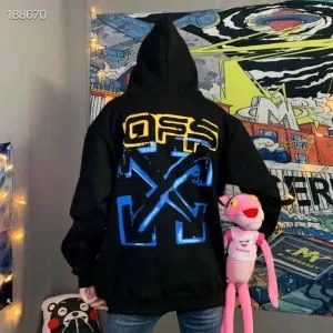 海外限定ライン20新作です OffWhite オフホワイト取り入れやすい パーカー 老舗ブランド