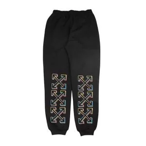 流行の注目ブランド OffWhite 柔らかな質感 2020新品入荷オフホワイトスエットパンツ