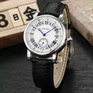 人気激売れ 2020 CARTIER カルティエ レザー 女性用腕時計 5色可選 850320