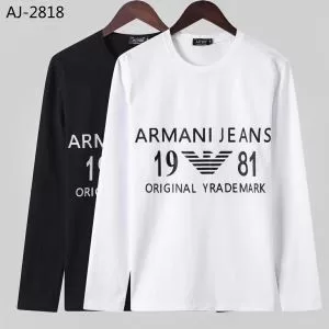 長袖Tシャツ 2色可選 2020秋に注目したい 最新秋冬トレンドをチェック アルマーニ ARMANI