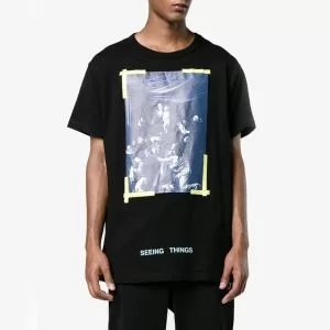 セール中 オフホワイトTシャツ半袖2色可選 2020春夏新作OffWhite 高級品 通販
