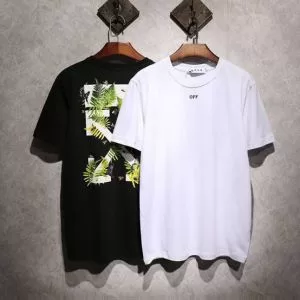 シーズン半袖Tシャツ OffWhite オフホワイト 2色可選芸能人愛用