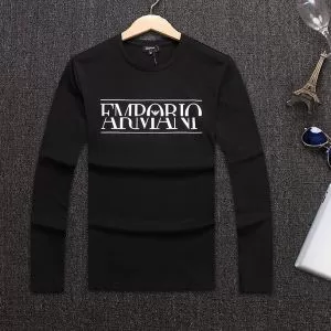 少量再入荷アルマーニ 程よい厚み ARMANI 3色可選 長袖Tシャツロングシーズン愛用頂ける
