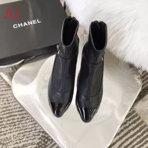 シャネル秋こそ楽しめるアイテム 3色可選 CHANEL今年らしいおすすめ新品 レザーブーツ 2020秋断然ブランド推し