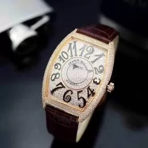 売れ筋のいい FRANCK MULLER フランクミュラー サファイヤクリスタル風防 女性用腕時計 6色可選