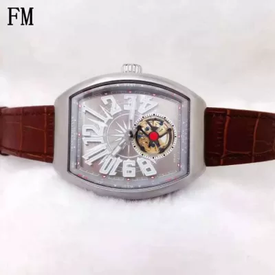 注目のアイテム2020 フランクミュラーFRANCK MULLER 輸入機械式自動巻きムーブメント 男性用腕時計 2色可選
