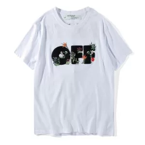 2020春夏新作2色可選 OffWhite オフホワイト Tシャツ半袖デザイン性の高い