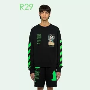 2色可選20新作です OffWhite オフホワイト プルオーバーパーカー 通勤通学どちらでも使え