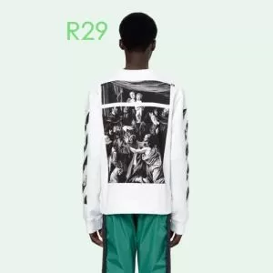 手の届くプライスが魅力的 2色可選 OffWhite オフホワイト プルオーバーパーカー 20新作です
