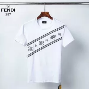 2色可選 絶対に見逃せない 半袖Tシャツ おしゃれに大人の必見 フェンディ FENDI