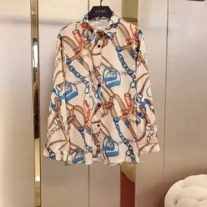 HERMES エルメス 長袖 シャツ レディース 2020春夏の大注目トレンド お洒落トレンド人気