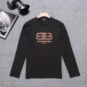 バレンシアガ Balenciaga 長袖Tシャツ 3色可選 2020トレンドカラー秋冬セール 秋トレンドの新定番