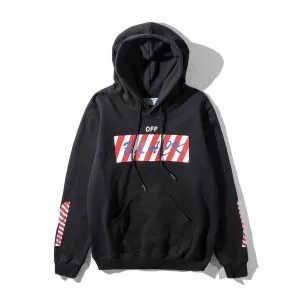 絶妙な新商品OffWhiteオフホワイトパーカー偽物フード付きプリントメンズプルオーバーパーカー