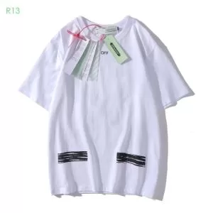 VIP価格SALE 2色可選 OffWhite 半袖Tシャツ2020春新作 おしゃれに大人の必見オフホワイト