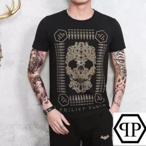 お値段もお求めやすい 2色可選 半袖Tシャツ ファッションに取り入れよう フィリッププレイン PHILIPP PLEIN