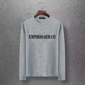 長袖Tシャツ 多色可選 2020秋冬トレンド押さえておきたい 秋にこれがはやりそう アルマーニ ARMANI
