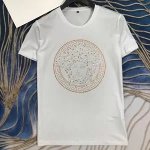 デザインお洒落 ヴェルサーチ多色可選 VERSACEどのアイテムも手頃な価格で 半袖Tシャツ 2020春新作