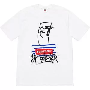 すっきりした印象に Tシャツ半袖 2色可選 Supreme × Jean Paul Gaultier Tee 2020春夏は人気定番
