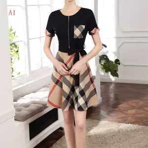 流行ファッション クラシカルな雰囲気 バーバリー BURBERRY ワンピース 多色可選