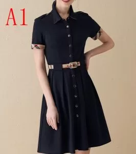 3色可選 2020夏色っぽさ 春夏シンプルファッションでOK バーバリー BURBERRY ワンピース