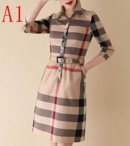 抜け感のあるキレイめ バーバリー BURBERRY ワンピース 4色可選 2020年春夏流行ファッション
