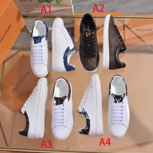 【2020年】夏のファッション ルイ ヴィトン LOUIS VUITTON カジュアルシューズ 4色可選 魅力的なカラー使い