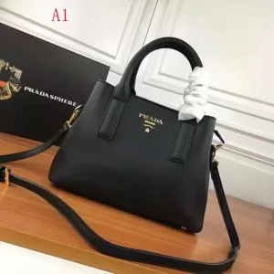 上品でファッション 2020年人気満々のブランド PRADA プラダ ハンドバッグ 3色可選