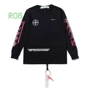 2色可選 2020おすすめしたい OffWhite オフホワイト 長袖 低価格トレンド新品